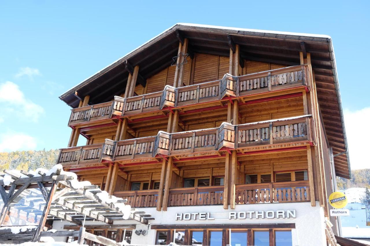 Hotel Restaurant Rothorn Visperterminen Exterior photo